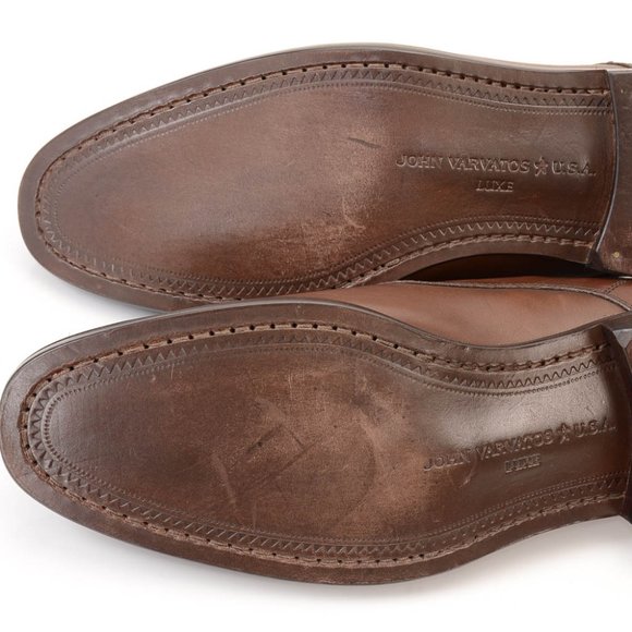 John Varvatos leather lace up oxford shoe mismatch